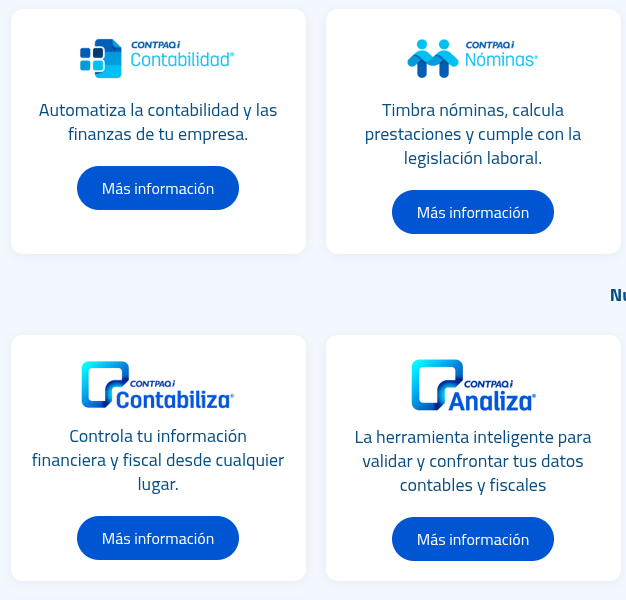 Asesoría en Sistemas CONTPAQi® y Soft Restaurant®
